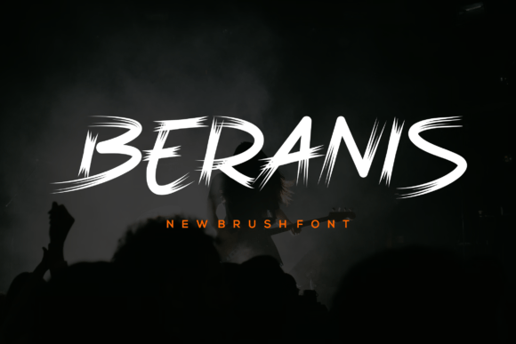 Beranis: A Bold Brush Display Font That Delivers Personality