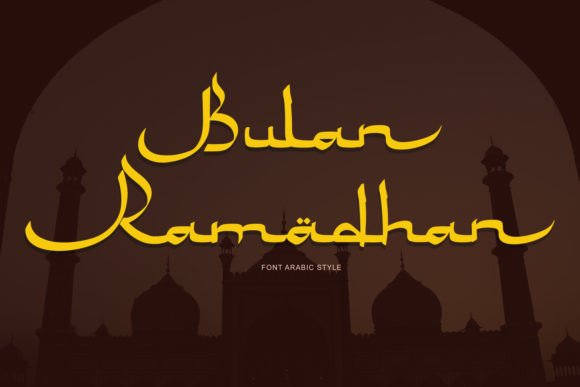 Bulan Ramadhan: A Thoughtful Display Font for Islamic Editorial Design