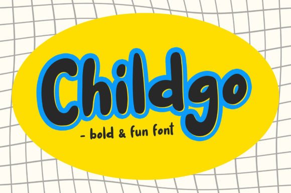 Childgo: A Playful, Bold Display Font That Demands Attention