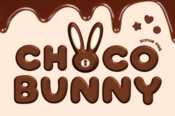 Choco Bunny: A Display Font That Feels Like a Warm Chocolate Moment