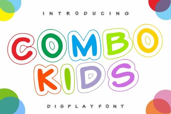 Combo Kids: A Playful Display Font That Feels Like a Warm Hug