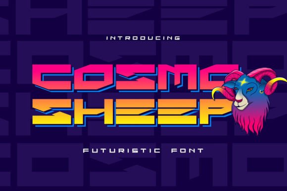 Cosmo Sheep: A Bold Display Font for Modern Web Projects