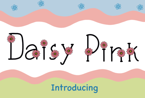 Daisy Pink: A Playful, Purposeful Display Font for Real Branding