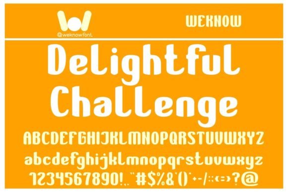 Delightful Challenge: A Display Font That Elevates Digital Branding
