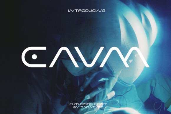 Eavm: A Sci-Fi Display Font That Makes Handmade Products Pop