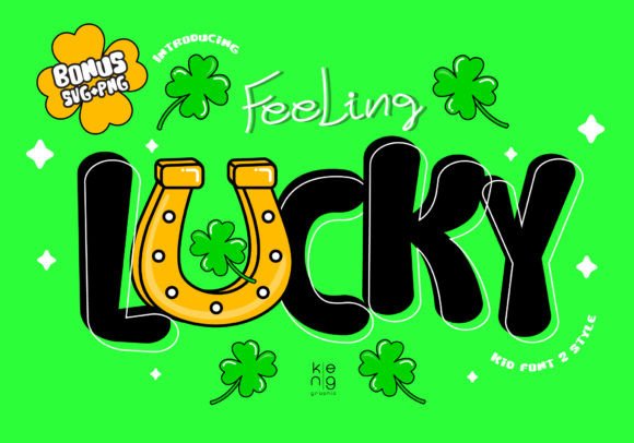 Felling Lucky: A Display Font That Commands Attention
