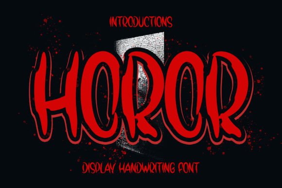 Horor: A Handwritten Display Font with Editorial Warmth