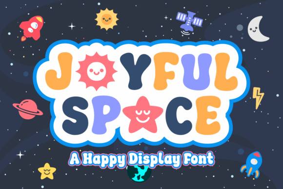 Joyful Space: A Playful Display Font for Warm, Human-Centered Web Design