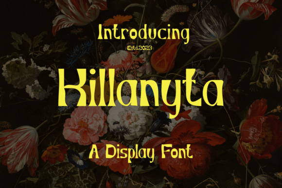 Kilanyta: A Bold, Authentic Display Font for Real Branding