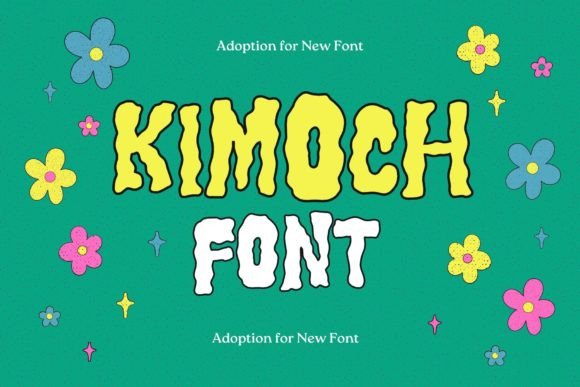 Kimoch: A Hand-Painted Display Font That Makes Your Brand Feel Thoughtful