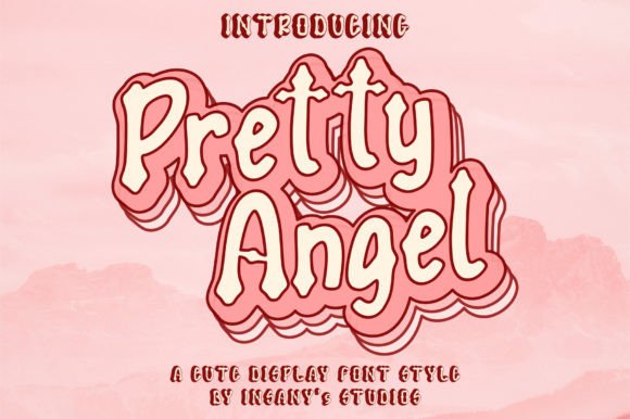 Pretty Angel: A Playful Display Font for Branding That Stands Out