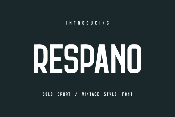 Respano: A Display Font That Builds Brand Trust