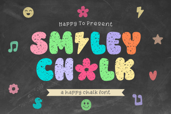 Smiley Chalk: A Playful Display Font That Delivers Personality—Without Sacrificing Clarity