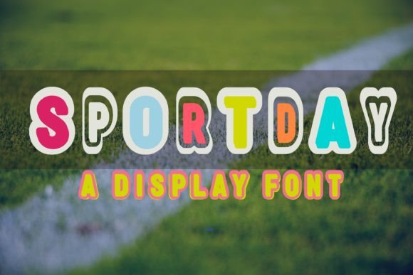 Sportday: A Bold Display Font for Modern Web Brands