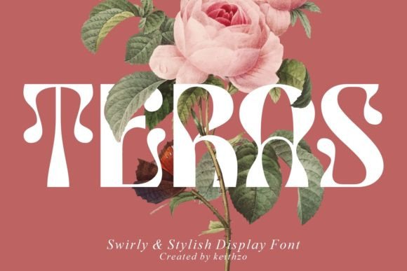 Teras: A Display Font That Turns Headlines Into Moments