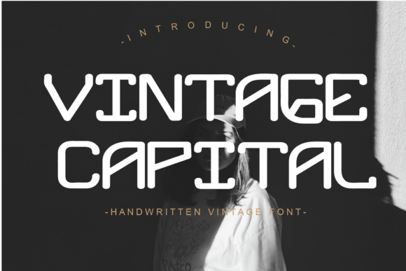 Vintage Capital: A Display Font That Elevates Real Small Business Branding