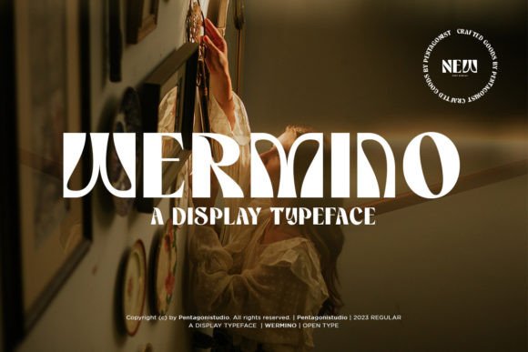 Wermino: A Display Font That Anchors Editorial Mood